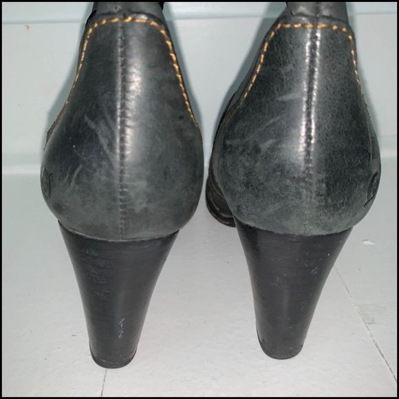 Born Black Boots Women’s Size 8 - Picture 4 of 5
